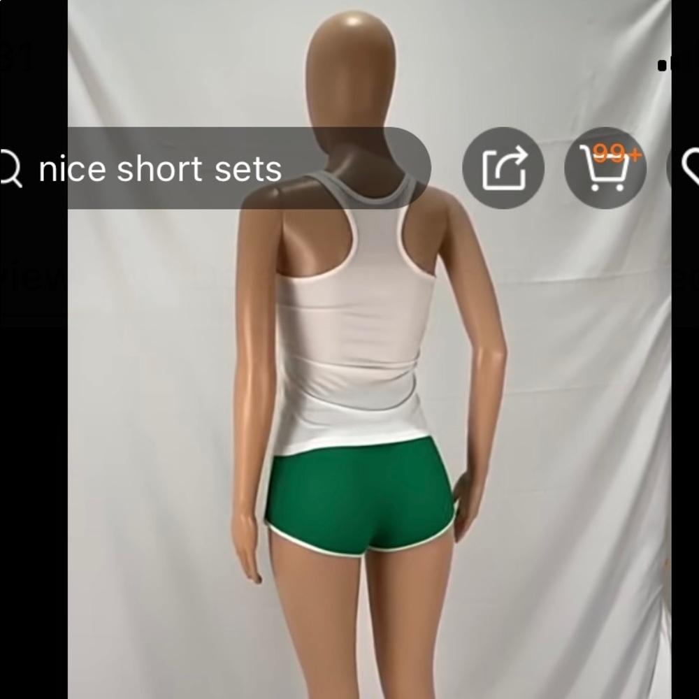Two piece set, colors are same as the pic